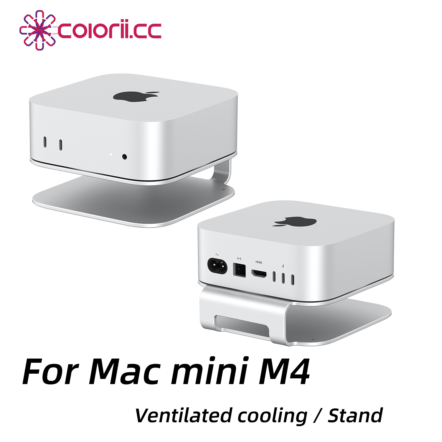 Cooling Stand Tablet - Colorii Mac Mini M4/M4 Pro için