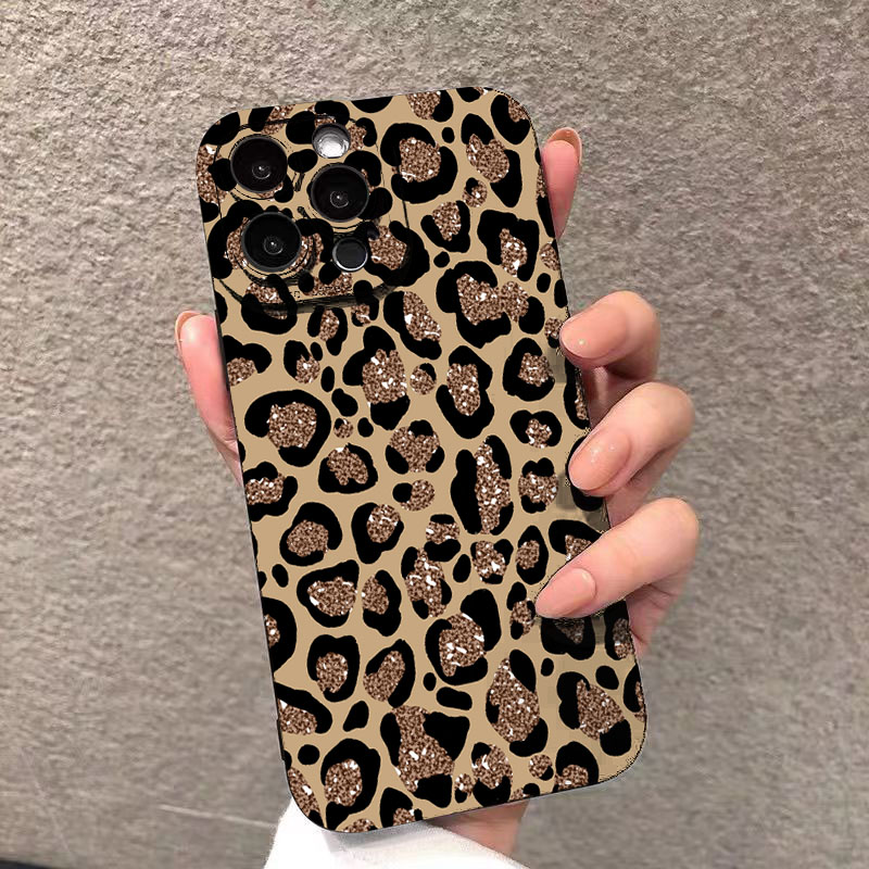 Samsung Galaxy S24 - Leopar Desenli Telefon Kılıfları Samsung Galaxy