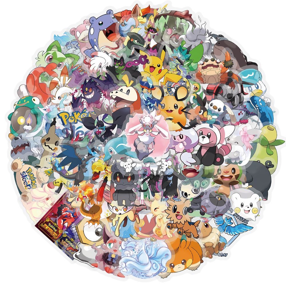 100 Adet Pokémon Çıkartması Se - Tablet Cute Accessories incelemesi ve fiyatı