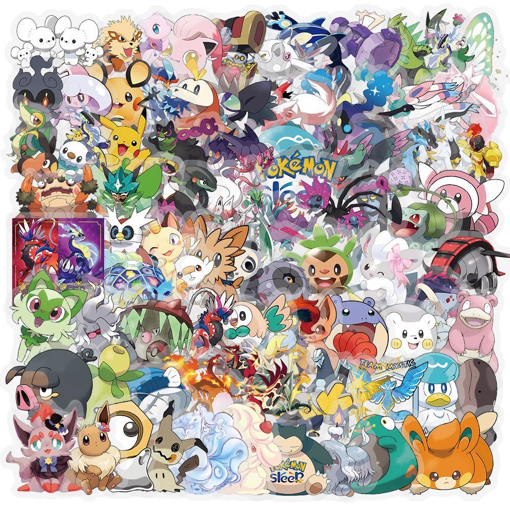 100 Adet Pokémon Çıkartması Se - Tablet Cute Accessories incelemesi ve fiyatı