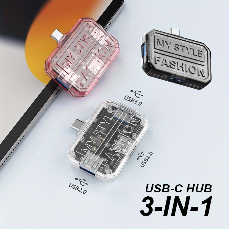 USB C Hub Kompakt Tasarım, USB - Usb Hub Type C incelemesi ve fiyatı